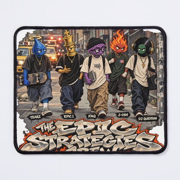 Item preview, Epic Strategies Crew Kids Edition designed and sold by TearzESC.