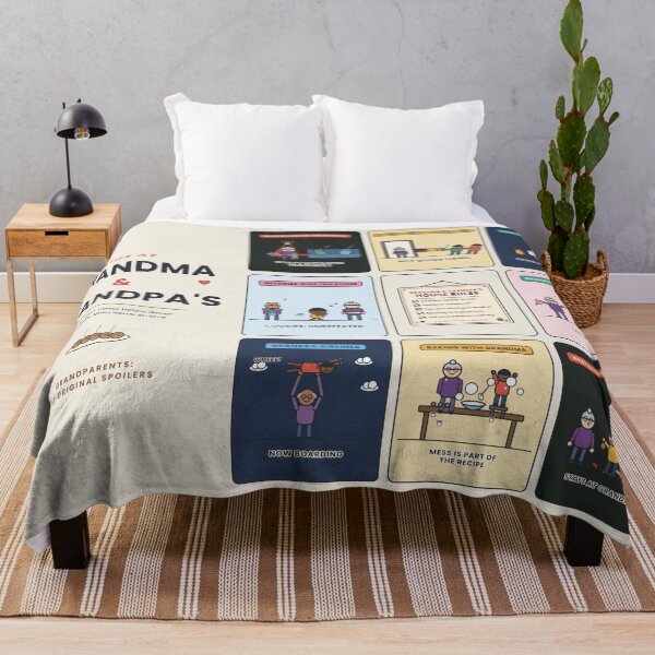 Item preview, Funny Grandparents House Rules Collage — Life at Grandma & Grandpa’s designed and sold by MagicStrawberry.
