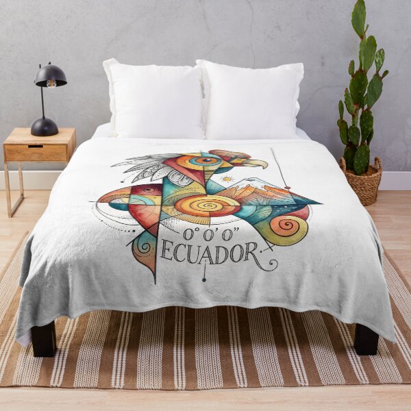 Item preview, Geometric Andean Condor Ecuador Art designed and sold by EdwinkOne.