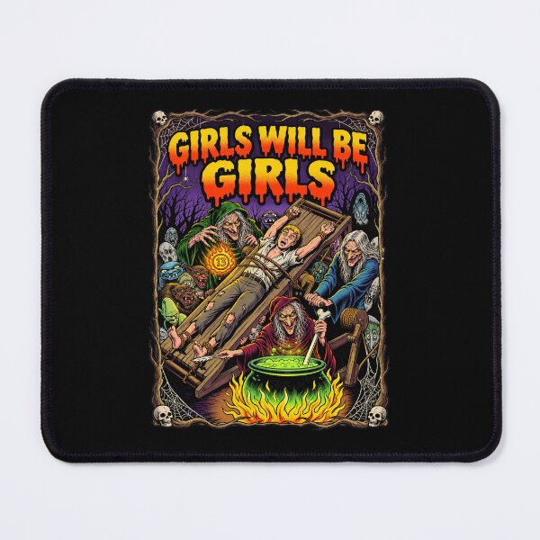 Item preview, Girls Will Be Girls Witches Cauldron designed and sold by TeeARTHY.