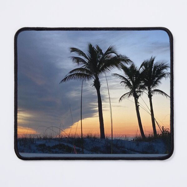 Item preview, Palm trio beach sunset under a front designed and sold by Ben Waggoner.