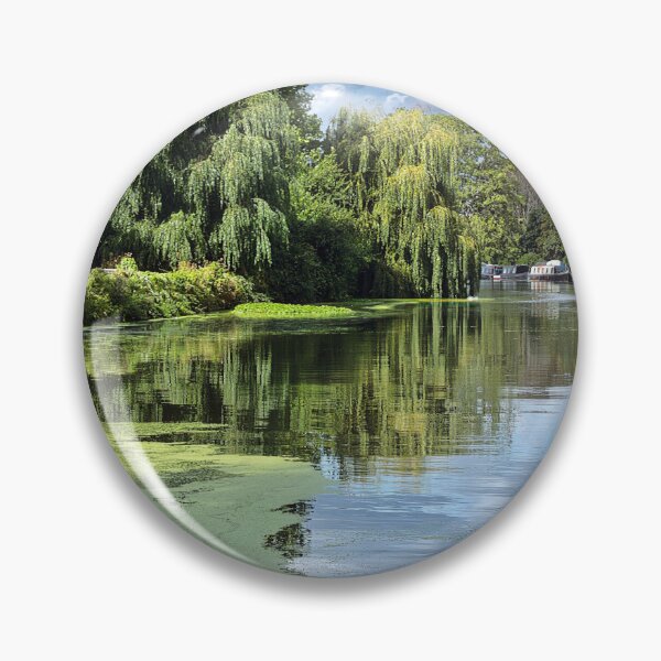 Item preview, Narrowboat mooring on the Grand Union Canal near Uxbridge designed and sold by Kevin Hellon.
