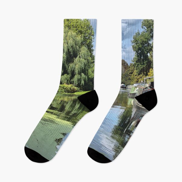 Item preview, Narrowboat mooring on the Grand Union Canal near Uxbridge designed and sold by Kevin Hellon.