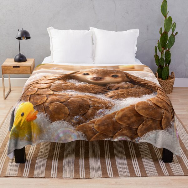 Item preview, Tree Pangolin Relaxing Bubble Bath designed and sold by Sillytoe.