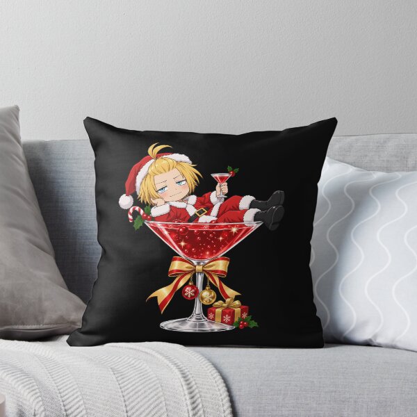Item preview, Arthur Boyle Fire Force Christmas Cocktail Chibi designed and sold by mildaclairmo.