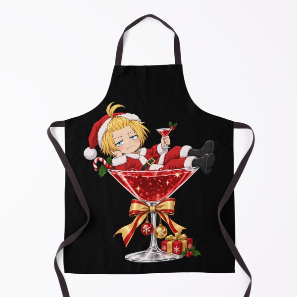 Item preview, Arthur Boyle Fire Force Christmas Cocktail Chibi designed and sold by mildaclairmo.
