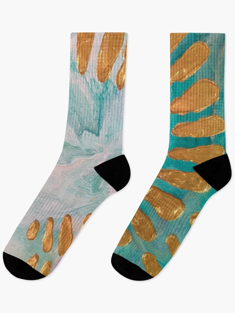 Thumbnail 1 of 5, Socks, Life Rays designed and sold by dabblerscorner.