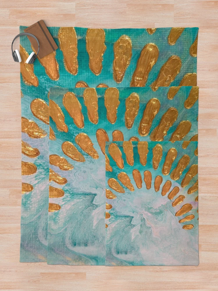 Thumbnail 5 of 6, Throw Blanket, Life Rays designed and sold by dabblerscorner.