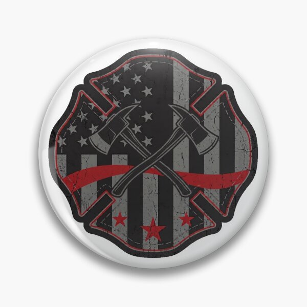 Item preview, Thin Red Line Maltese Cross  designed and sold by JHubb-Designs.