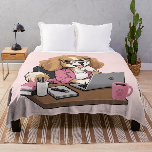 Item preview, Cavalier King Charles Spaniel Dog Mom Office designed and sold by karamram.