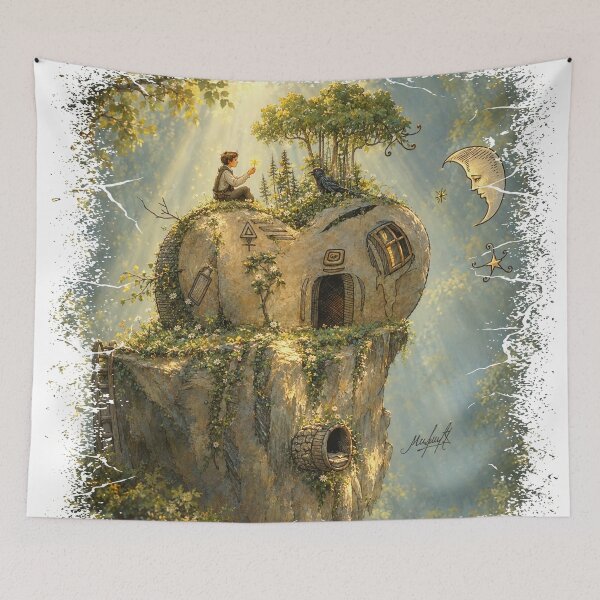 Item preview, Nature Heals a Heart Seeking Peace designed and sold by ArtsiJoman.