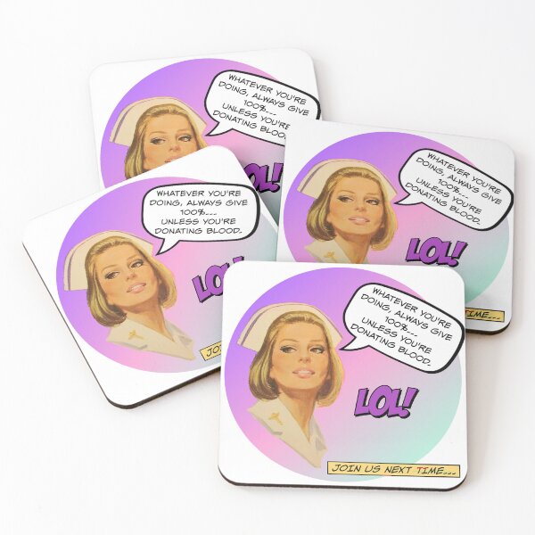 Item preview, Give 100% Unless You're Donating Blood! Nurse Humor designed and sold by SSustainable.