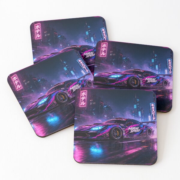 Item preview, Mirai Speed Cyberpunk JDM Car Art designed and sold by MAVIRA ART.