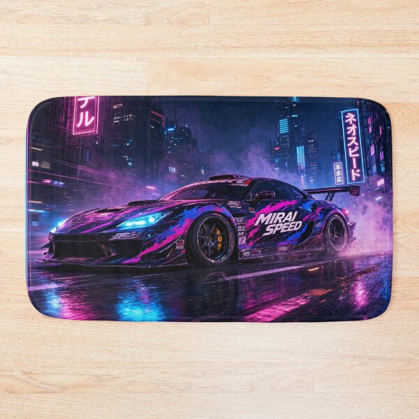 Item preview, Mirai Speed Cyberpunk JDM Car Art designed and sold by JMAVILA ART.