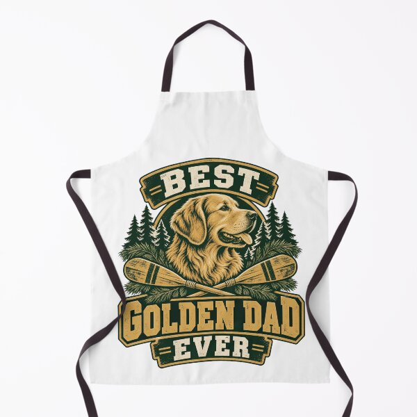 Item preview, Best Golden Dad Ever Vintage Golden Retriever designed and sold by justinhmorton.