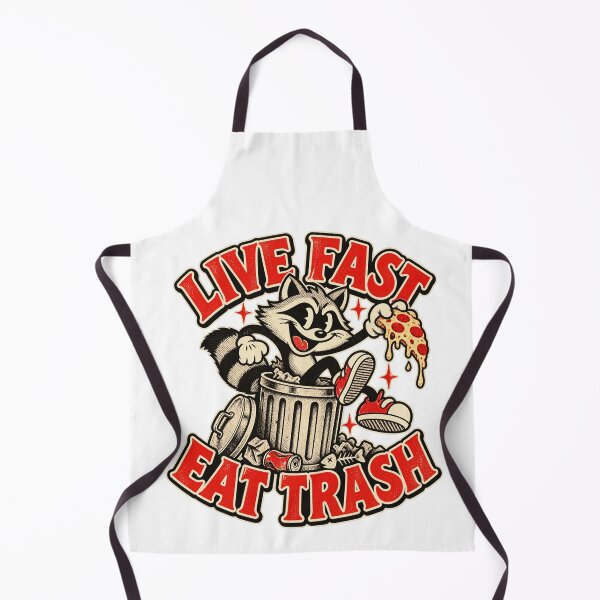 Item preview, Live Fast Eat Trash Vintage Raccoon designed and sold by justinhmorton.
