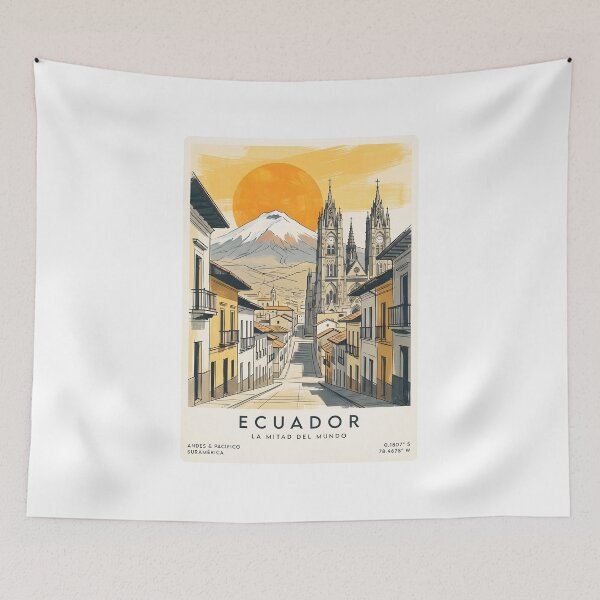 Item preview, Ecuador Vintage: Architecture and Andes designed and sold by EdwinkOne.