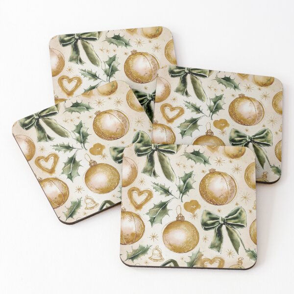 Item preview, Golden Christmas Elegance designed and sold by Dream Bloom Gallery.