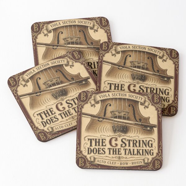 Item preview, The C String Does The Talking Viola Player Badge designed and sold by BoosterShop.