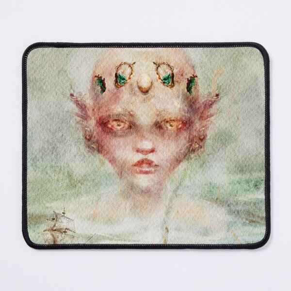 Item preview, Mistakes Were Made: Odyssey, Siren, and Sea Creature Mythical Watercolor designed and sold by Monica Laipple.