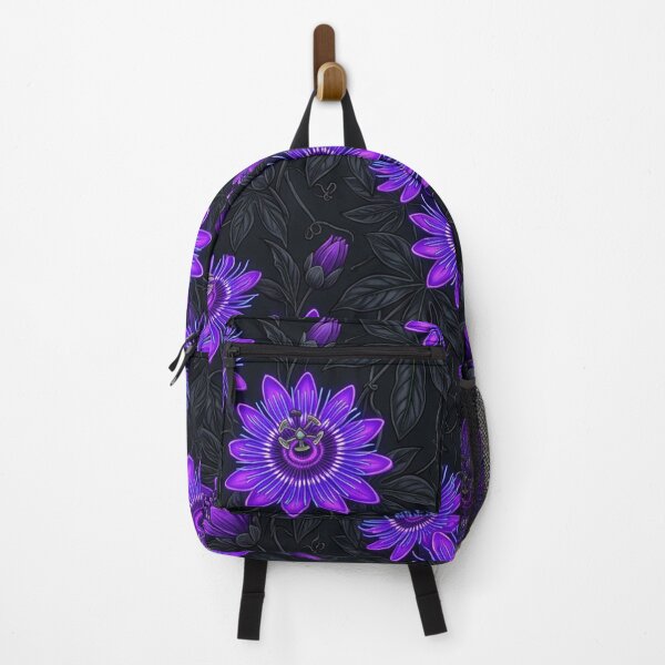 Item preview, Vibrant Purple Passion Flower Floral Pattern designed and sold by Owcomm.
