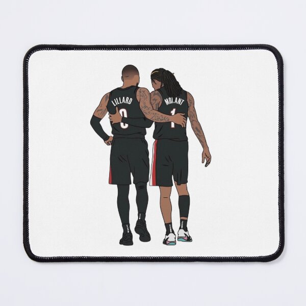 Item preview, Ja Morant and Damian Lillard designed and sold by Hoops and Movie Sticks.