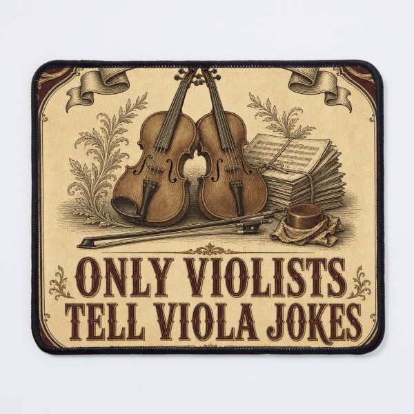 Item preview, Only Violists Tell Viola Jokes Viola Jokes Badge designed and sold by BoosterShop.