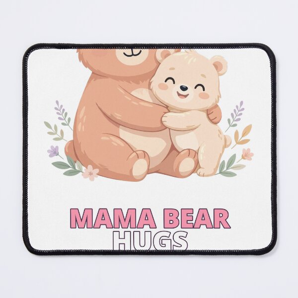 Item preview, Mama Bear Hugs Cub Mothers Day designed and sold by ThreeFlyingAces.