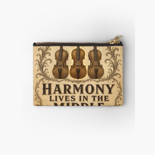 Item preview, Harmony Lives In The Middle Violist Gift String Quartet designed and sold by BoosterShop.