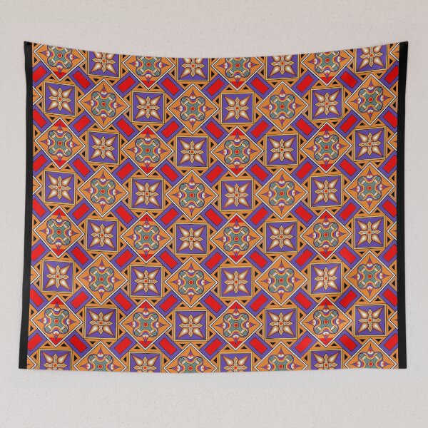 Item preview, Roman Floor Mosaic - Great Peristyle Villa - Vieux la Romaine – 002 designed and sold by frederic Lecut.