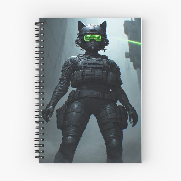 Item preview, Cyberpunk Tactical Anime Warrior | fan art designed and sold by JMAVILA ART.