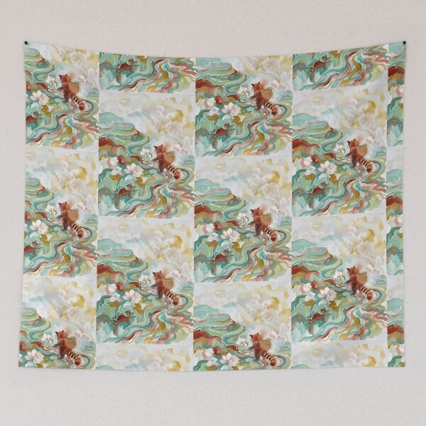 Item preview, Red Panda Tea Plantation Explorer designed and sold by PictoVibe.