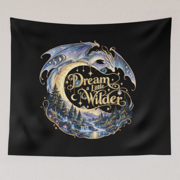 Item preview, Dream a Little Wilder Tonight designed and sold by Knightzoro Studio.