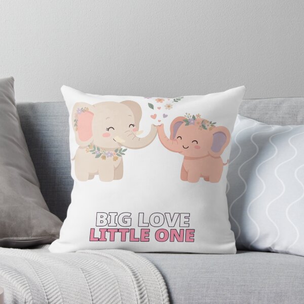 Item preview, Big Love Little One Elephant Mothers Day designed and sold by ThreeFlyingAces.