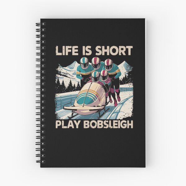 Item preview, Bobsleigh Ice Track Sledding Winter Sport (9) designed and sold by GymnoStore24.