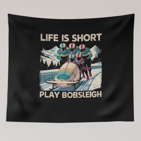 Item preview, Bobsleigh Ice Track Sledding Winter Sport (9) designed and sold by GymnoStore24.