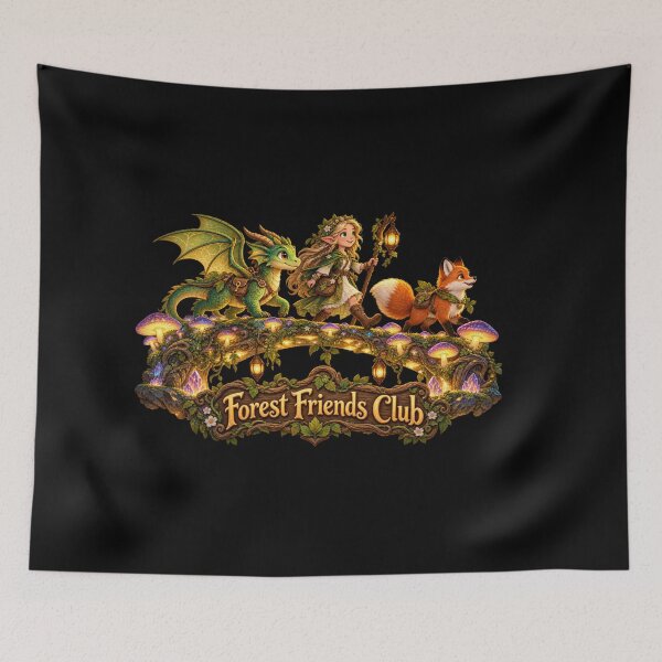 Item preview, Forest Friends Club Gathering designed and sold by Knightzoro Studio.