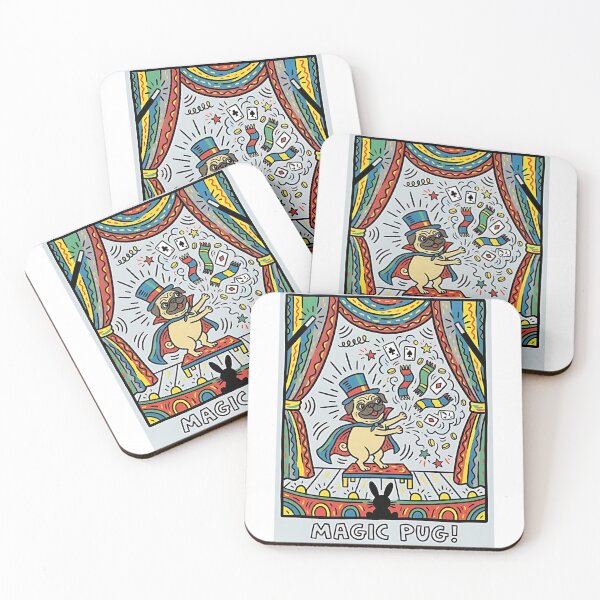 Item preview, Pug Magic Show Performer designed and sold by PictoVibe.