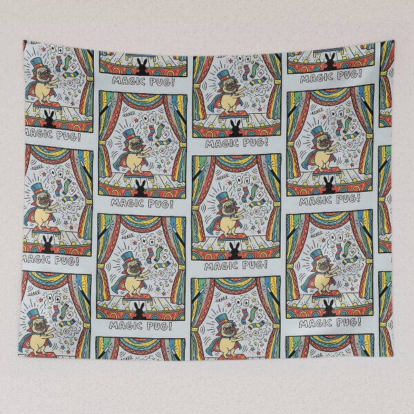 Item preview, Pug Magic Show Performer designed and sold by PictoVibe.