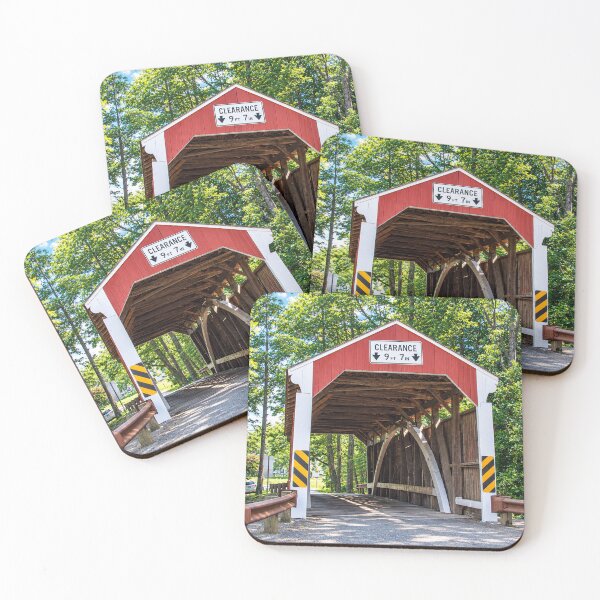 Item preview, Zimmerman Covered Bridge 616 designed and sold by gotucoveredart.
