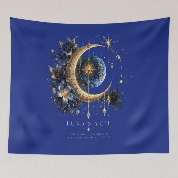 Item preview, Luna’s Veil — o mistério da noite designed and sold by Roseleals.