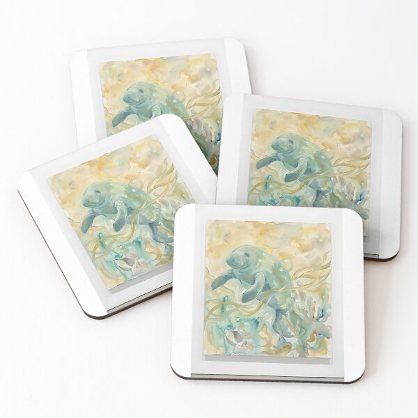 Item preview, Manatee Underwater Ballet designed and sold by PictoVibe.