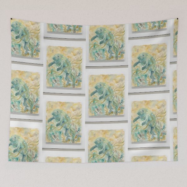 Item preview, Manatee Underwater Ballet designed and sold by PictoVibe.
