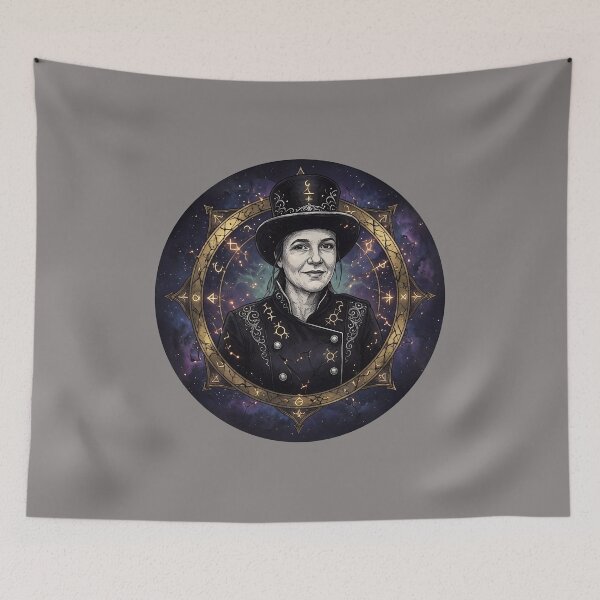 Item preview, Monochrome Portrait Sketch with Top Hat-90 designed and sold by toryburrows.