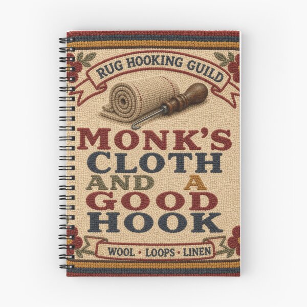 Item preview, Monk's Cloth And A Good Hook Monks Cloth Rug Hook designed and sold by BoosterShop.
