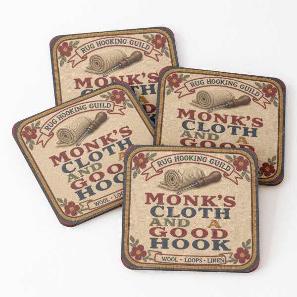Item preview, Monk's Cloth And A Good Hook Monks Cloth Rug Hook designed and sold by BoosterShop.