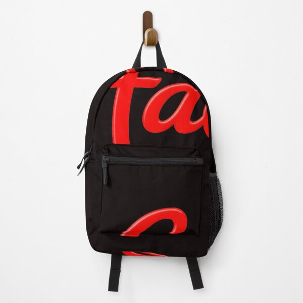 Item preview, Faces Retro Script Red White Outline Black Background designed and sold by Millle-Feuye.