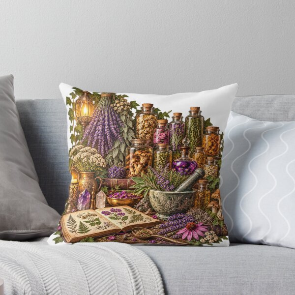 Item preview, Vintage Herbal Apothecary with Botanical Treasures designed and sold by Drip stamp.