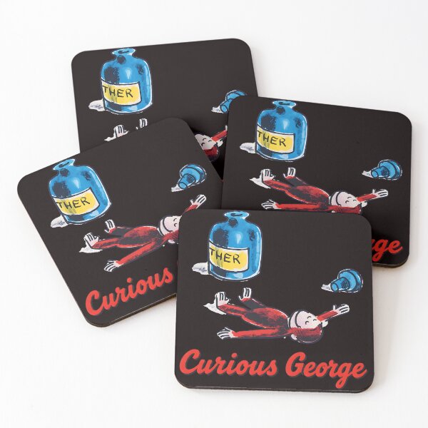 Item preview, Curious George Monkey Bottle Illustration designed and sold by Millle-Feuye.