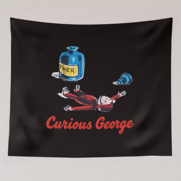 Item preview, Curious George Monkey Bottle Illustration designed and sold by Millle-Feuye.